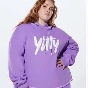 Yitty Major Label EP Hoodie Amethyst Rocks L NWT